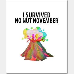 I survived no nut november Posters and Art